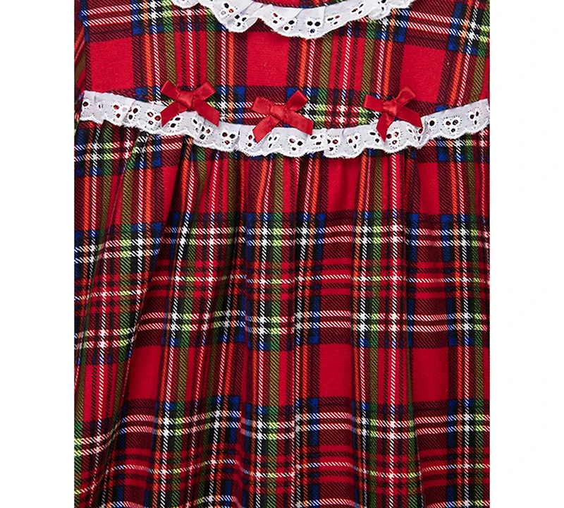 Little Me Baby Girls Plaid Nightgown