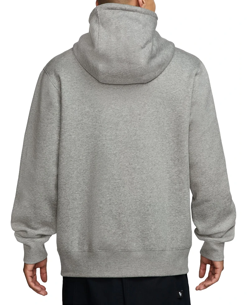 Nike Men's Club Fleece Standard-Fit Logo-Print Hoodie