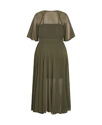 City Chic Plus Lovers Lane Dress