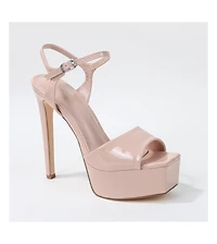 Genevieve Patent Platform Sandal