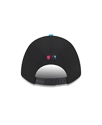 New Era Men's Black Miami Marlins 2025 City Connect 9FORTY M-Crown Adjustable Hat