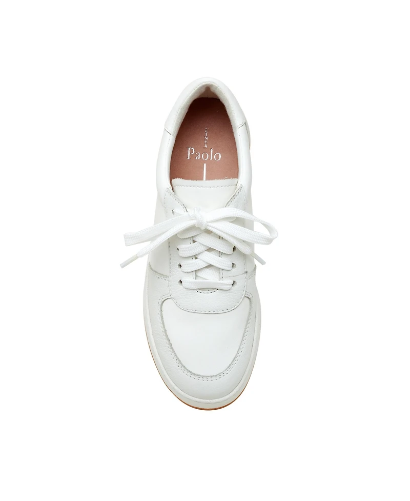 Krista | Sporty Leather Fashion Sneakers