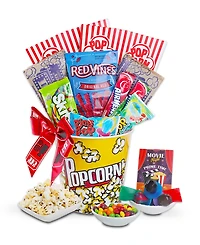 Alder Creek Gift Baskets Popular Movie Night Gift Basket, 11 Pieces