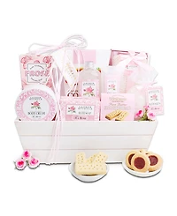 Alder Creek Roses for Relaxation Gift Basket