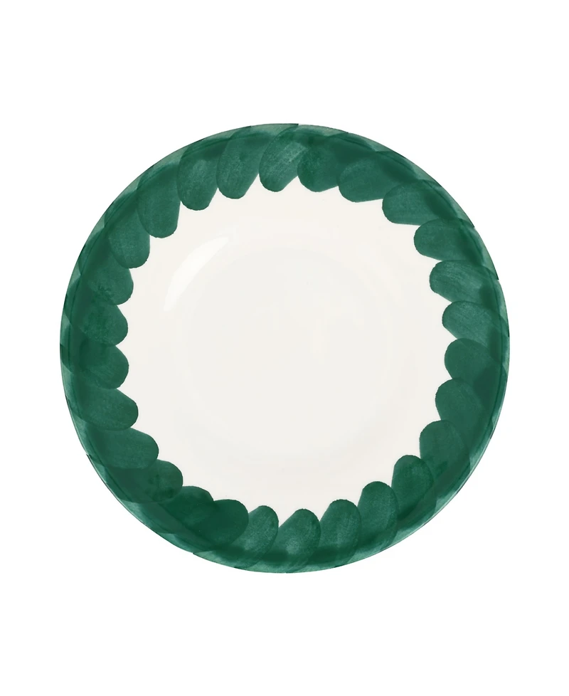 Vietri Lisbon Brushstroke Salad Plate