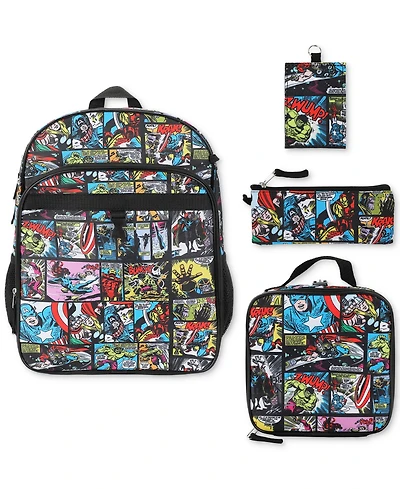 Avengers 4-Piece Backpack Set