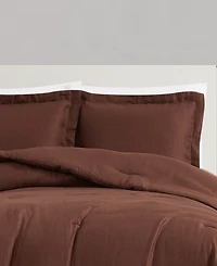 Brookyln Loom Flax Linen 3-Pc. Comforter Set, King