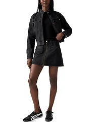 Levi's Women's Cotton Moto Icon Mini Skirt