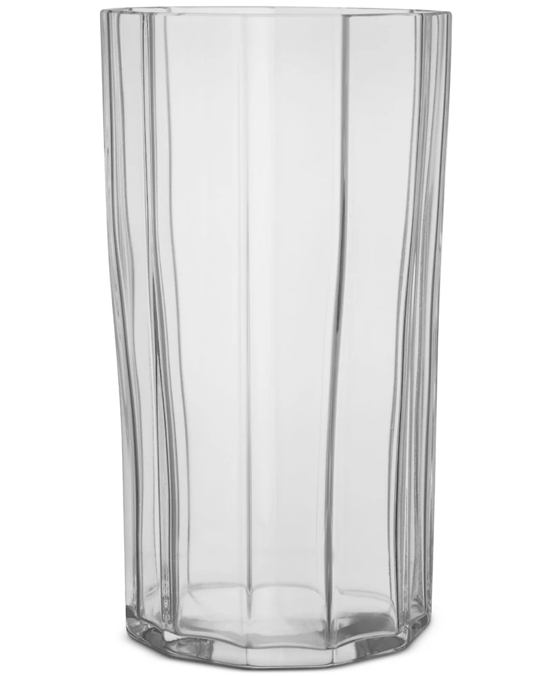 Orrefors Reed Crystal Hurricane Lamp, Large