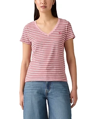 Levi's Women's Perfect Cotton V-Neck Short-Sleeve T-Shirt