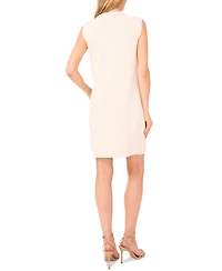 CeCe Women's Sleeveless Mini Sweater Dress