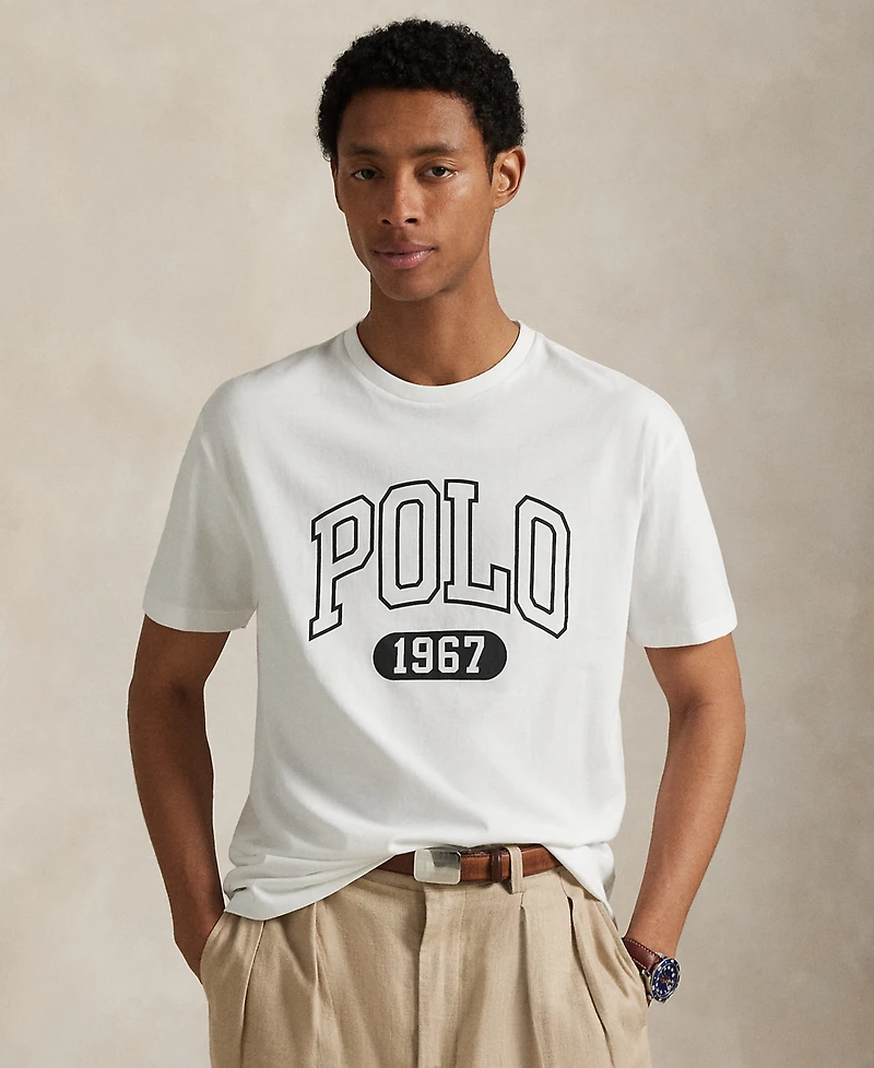 Polo Ralph Lauren Men's Classic-Fit Jersey Graphic T-Shirt