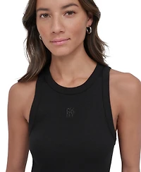 Dkny Jeans Women's Side-Slit Tank Midi Dress