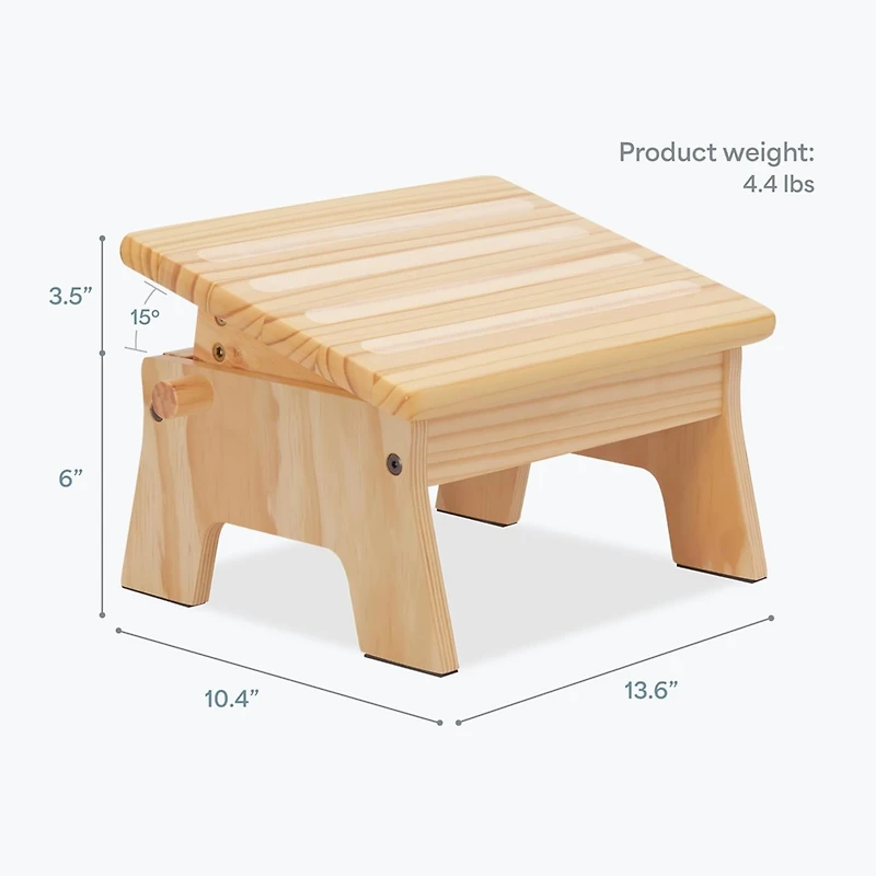 Dream On Me Ease-Up Adjustable Nursing Footrest