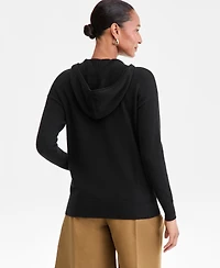 Charter Club Women's 100% Cashmere Zip Hoodie, Macy's Exclusive