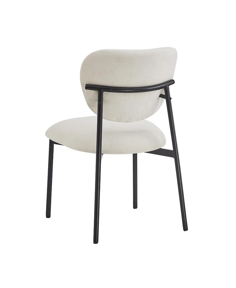 Streamdale 5-Pc Dining Set Upholstered Chairs & Wood Table