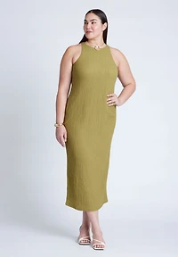 Eloquii Women's Texture Knit Dress