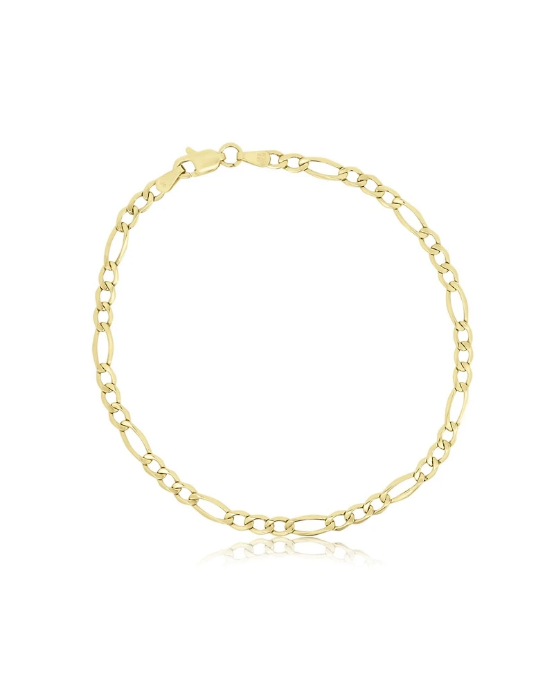 The Lovery Figaro Chain Bracelet 2 millimeters 9 inches
