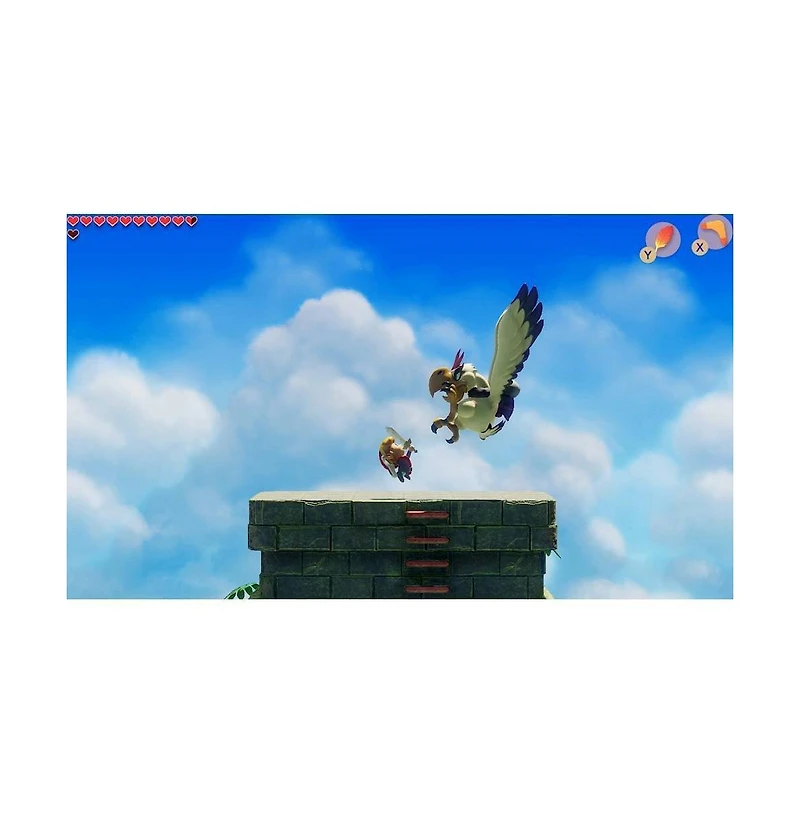 Nintendo Switch White Oled Console with The Legend of Zelda: Link's Awakening, MightySkins Console and Controller Skin Voucher, and 2 Year Cps Extende