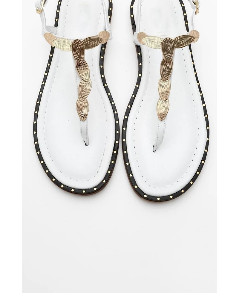 Marea Leather Flat Sandal (Women)