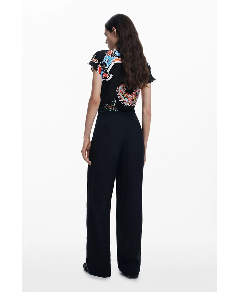 Desigual Women's Jumpsuit designed by Mr. Christian Lacroix