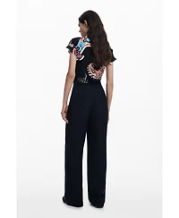 Desigual Women's Jumpsuit designed by Mr. Christian Lacroix
