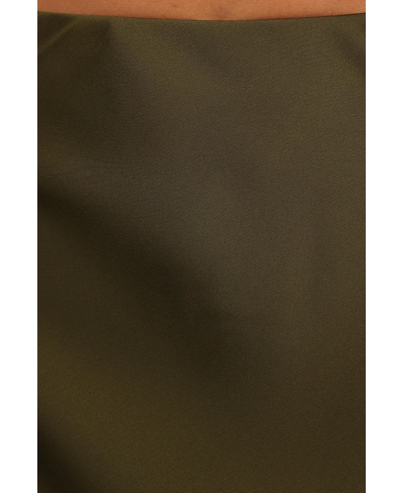 Petal and Pup Women's Nellie Satin Midi Skirt