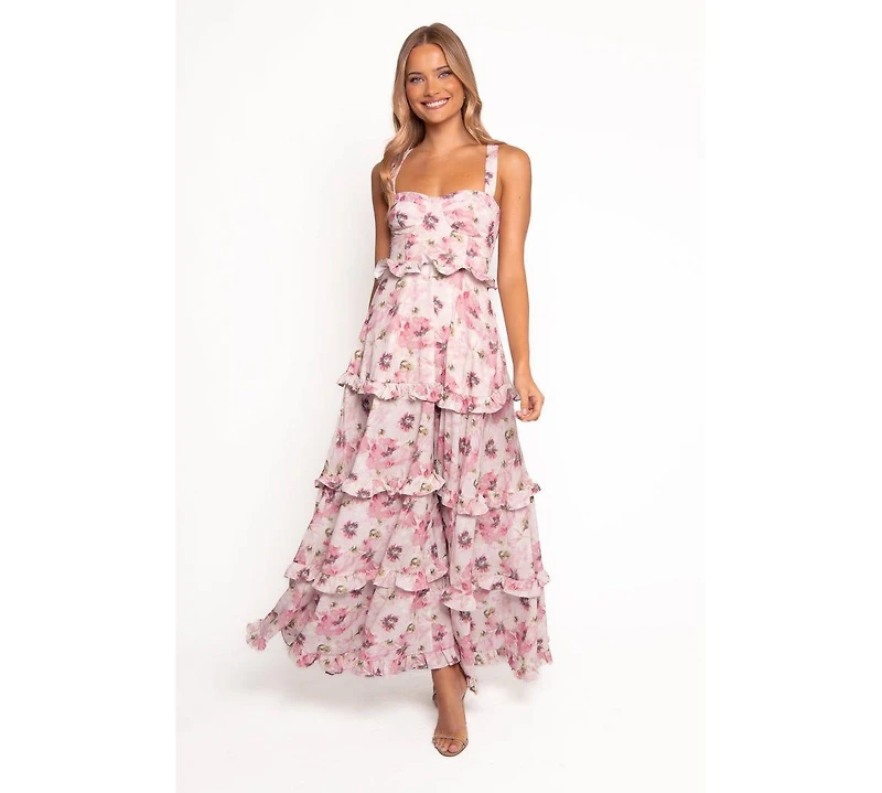 Petal and Pup Women's Lillee Tiered Maxi Dress