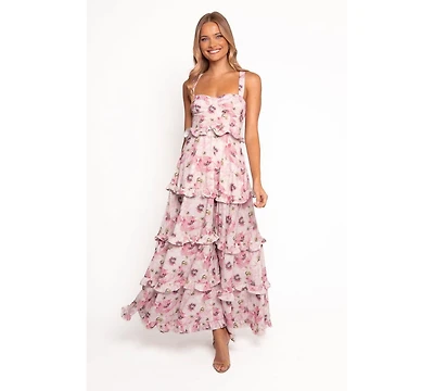 Petal and Pup Women's Lillee Tiered Maxi Dress