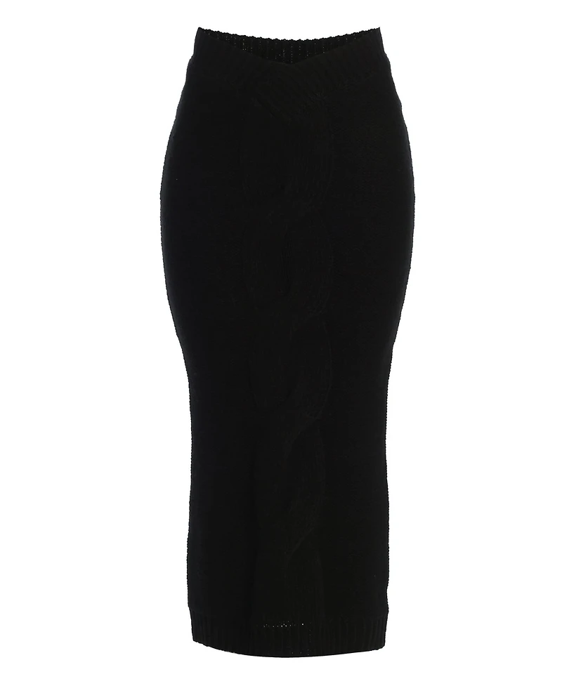 Jluxlabel Women's Merine Knit Midi Skirt