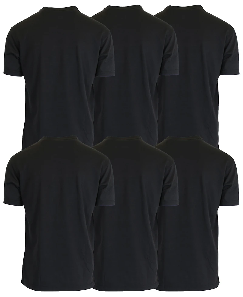 Galaxy by Harvic Men's -Pack Short Sleeve Stretch T-Shirt