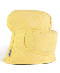 KitchenAid Fitted Tilt-Head Solid Stand Mixer Cover with Storage Pocket, Quilted, 14.37" x 18" 10"