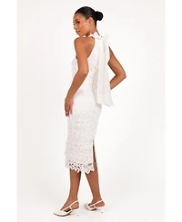 Petal and Pup Women's Adalyn Halterneck Midi Dress