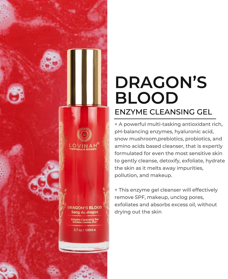 Lovinah Skincare Dragon's Blood Enzyme Cleansing Gel