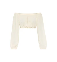 Lscn by Lascana Women's Cropped Off The Shoulder Top