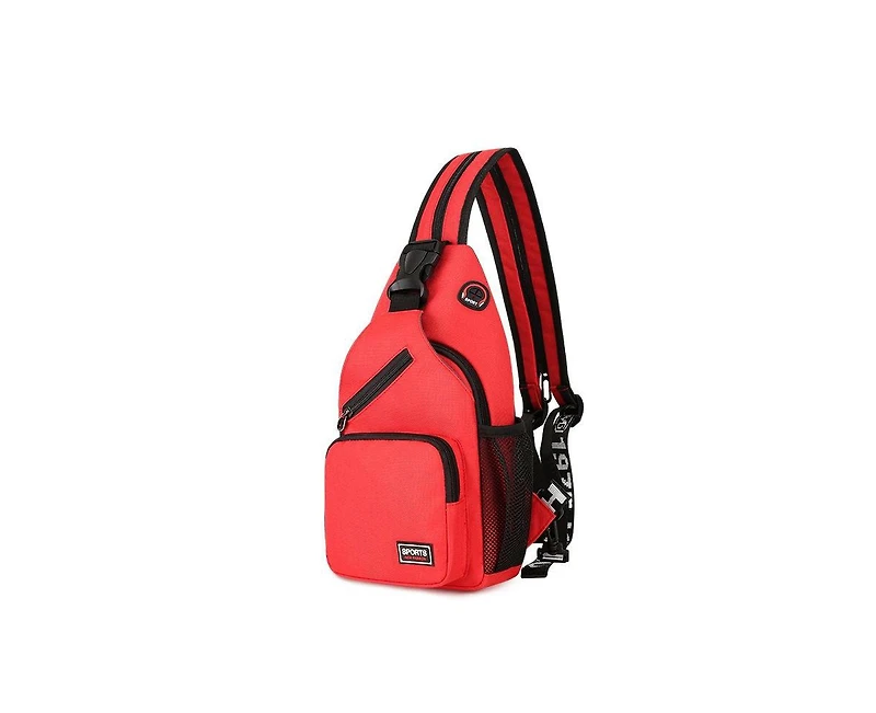 Color Pop Crossbody Travel Bag - Red