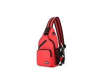 Color Pop Crossbody Travel Bag - Red