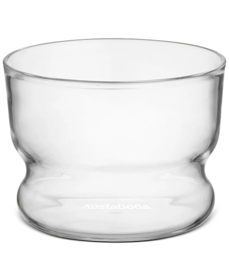 Kosta Boda Viva Double Old-Fashioned Glass, Set of 2