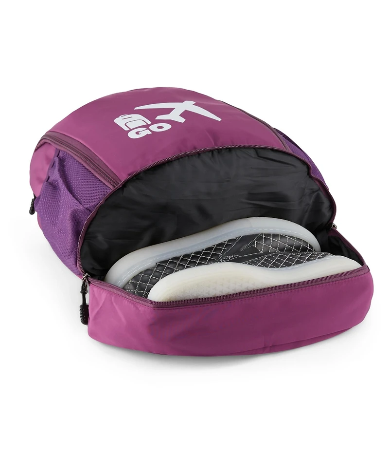 Perfect Personal Travel Go Bag- Purple