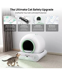 Self Cleaning Cat Litter Box-Green