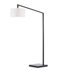 Nova of California 75" Metal Stretch Chairside Arc Floor Lamp