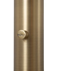 Nova of California 84" Metal Rancho Mirage 3 Light Arc Floor Lamp