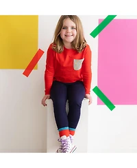 Mightly Toddler Fair Trade Organic Cotton Long Sleeve T-Shirts, 2-pack