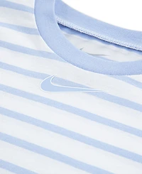 Nike Baby Boys Short Sleeve Romper with Bucket Hat