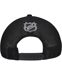Fanatics Men's Olive Anaheim Ducks Military Appreciation Trucker Adjustable Hat