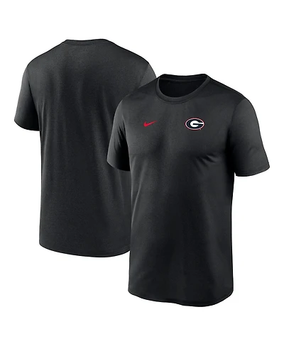 Nike Men's Georgia Bulldogs 2025 Sideline Small Logo Legend Performance T-Shirt