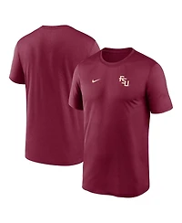 Nike Men's Garnet Florida State Seminoles 2025 Sideline Small Logo Legend Performance T-Shirt