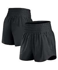 Nike Women's Black Texas Longhorns Performance One High-Rise Shorts