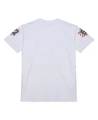 Mitchell & Ness Men's White Houston Astros Speedway Car T-Shirt