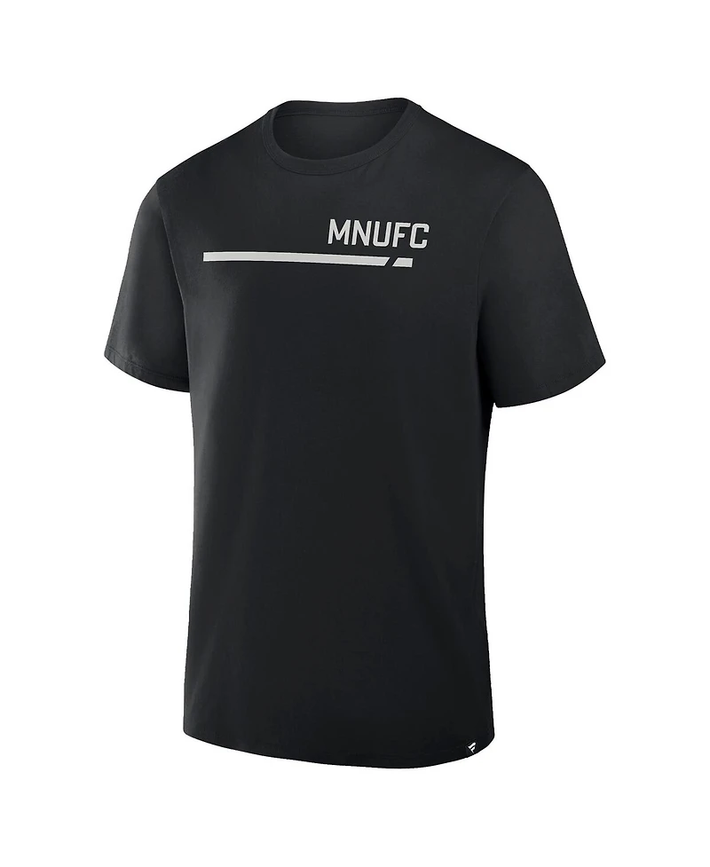 Fanatics Men's Black Minnesota United Fc Corner Kick Legacy T-Shirt